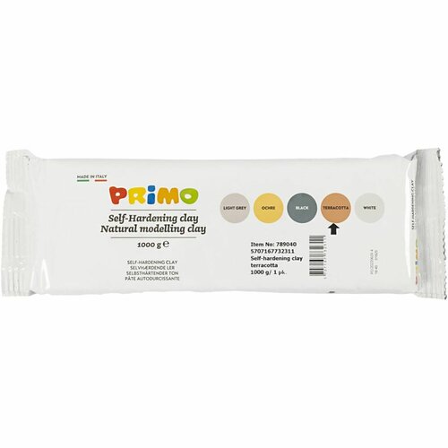Primo Zelfhardende Boetseer Klei - Terracotta 1000 gram