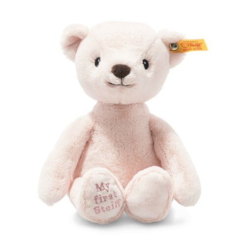 Steiff Knuffel My FirstTeddy Beer - Pink 26cm Steiff Knuffel My FirstTeddy Beer - Pink 26cm