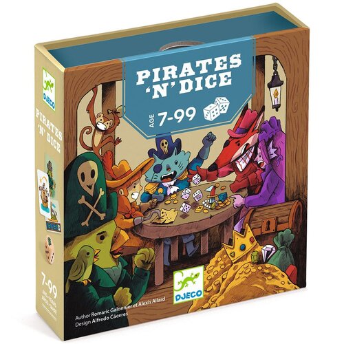 Djeco Dobbelspel Pirates 'n' Dice (7+)