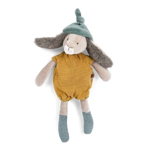 Moulin Roty "Trois Petit Lapins" Knuffel Konijn Klein - Oker