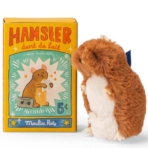Moulin Roty Melktandendoosje "Puce & Pilou" - Hamster 