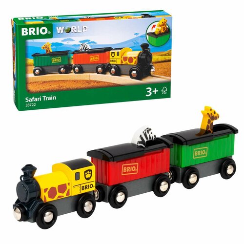Brio Trein met Safari Dieren - 33722