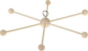 Folia DIY Houten Mobiel Ster