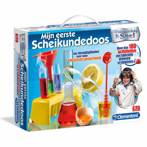 Clementoni - Wetenschap & Spel - Mijn Eerste Scheikundedoos