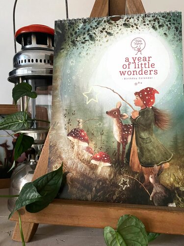BijdeHansje Verjaardagskalender - A year of little Wonders