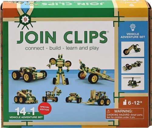 JOIN CLIPS Vehicle Adventure Set 14-in-1