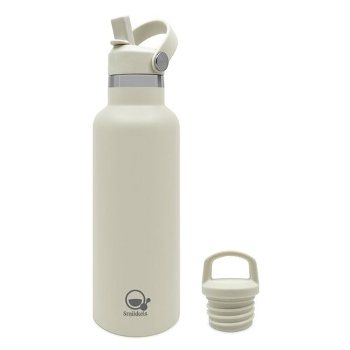 Smikkels RVS Thermos Drinkfles 500ml - Wit