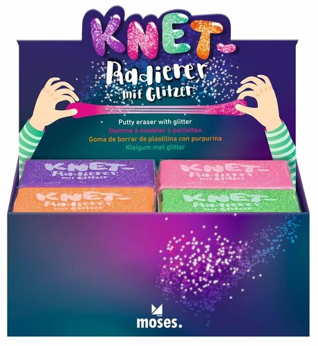 Moses - Kneedgum Glitter1