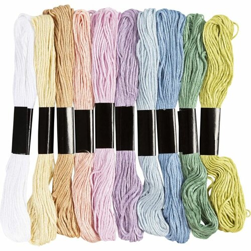 Creative Company Borduurgaren - Pastelkleuren