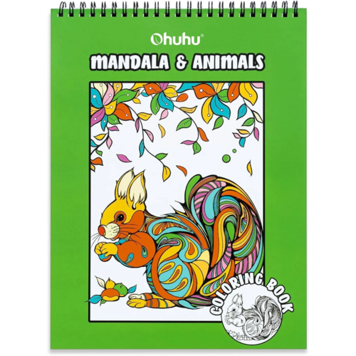 Ohuhu Kleurboek voor Alcoholmarkers - Mandala & Animals