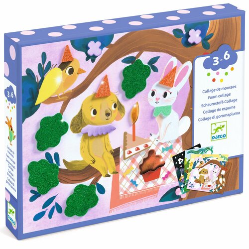 Djeco Knutselset Foam collage