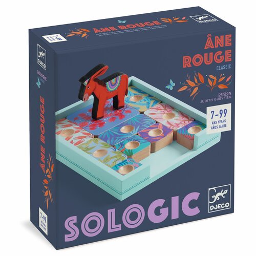 Djeco Puzzelspel Sologic – Âne rouge