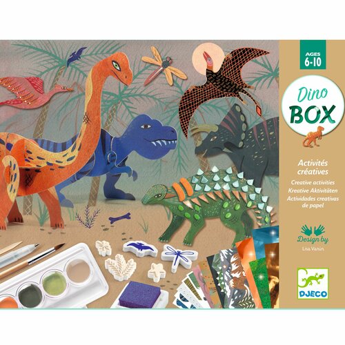 Djeco Multi Knutselset - Dino Box 6-10 jaar