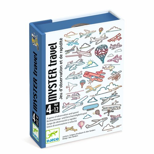 Djeco Observatie kaartspel Mystery Travel