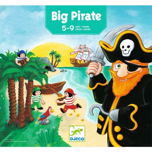 Djeco Bordspel Big Pirate 5-9 jaar