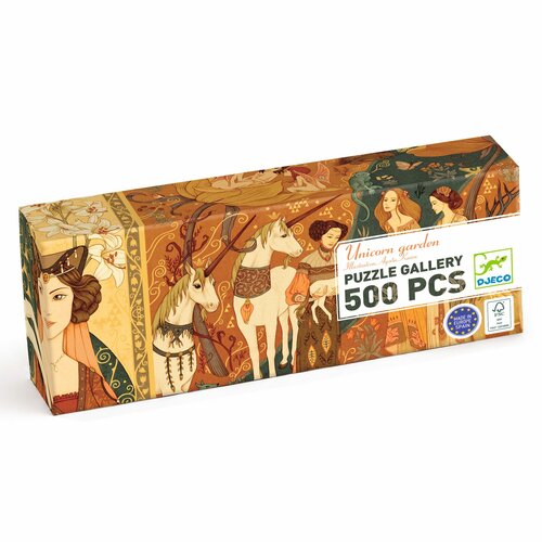 Djeco Puzzel Gallery - Eenhoorntuin 500 stukjes