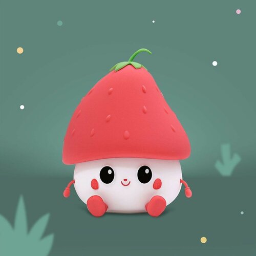 MARY’S Siliconen Nachtlamp - Strawberry