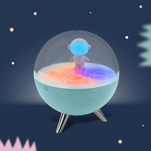 MARY’S Siliconen Nachtlamp - Moon Blue