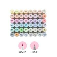 Ohuhu Honolulu B Alcohol Art Markers - Brush & Fine - 48 Sweetness