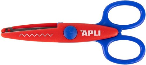 Apli Patroonschaar / Kartelschaar Blauw en Groen