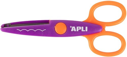 Apli Patroonschaar / Kartelschaar Oranje en Paars