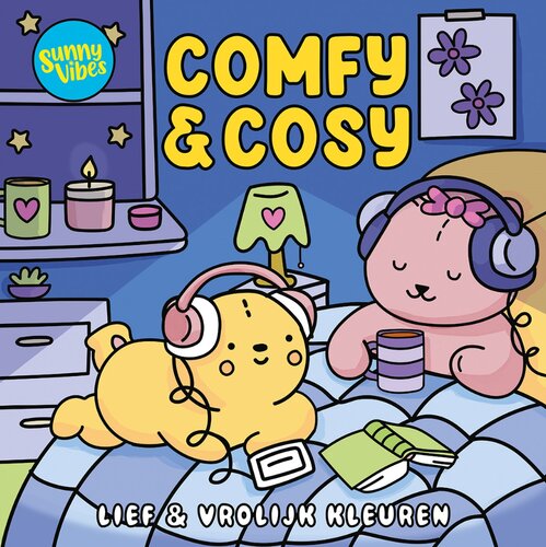 Lantaarn Kleurboek Sunny Vibes - Comfy & Cosy