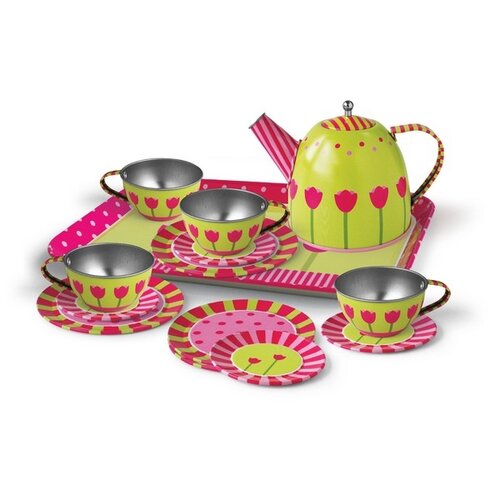 Simply for Kids Speelgoed Servies in Koffer - Tulp 