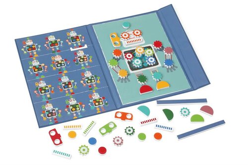 Scratch Edulogic - Magnetic Tangram - Robots 4+
