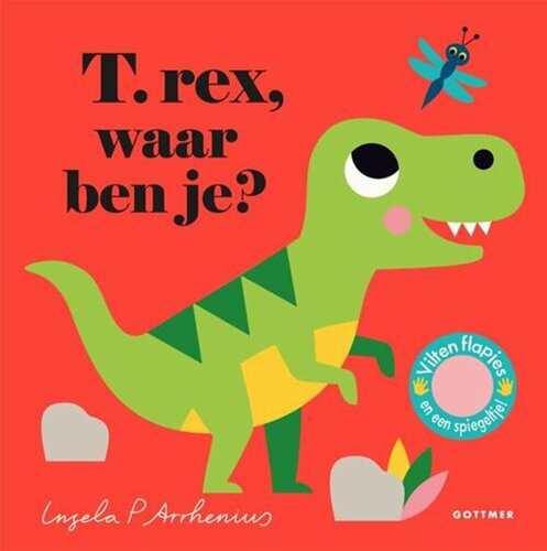 Gottmer Kartonboek met Flapjes - T-Rex, waar ben je?  2+
