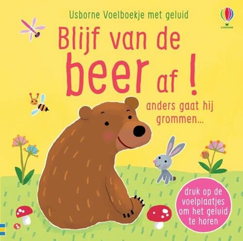 Usborne Geluidenboek - Blijf van de beer af 1+