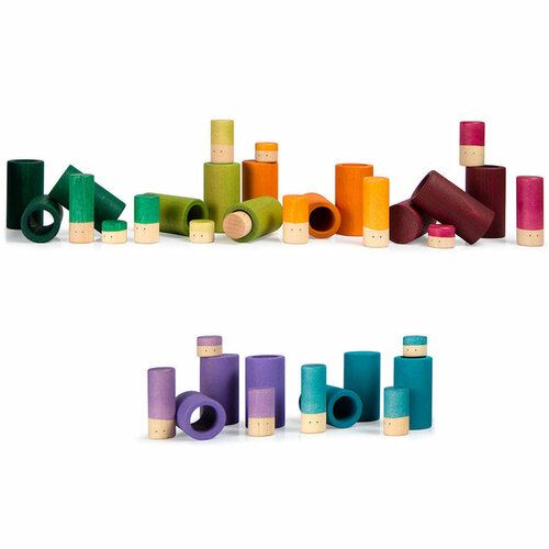 Grapat houten Speelset 'LA' 