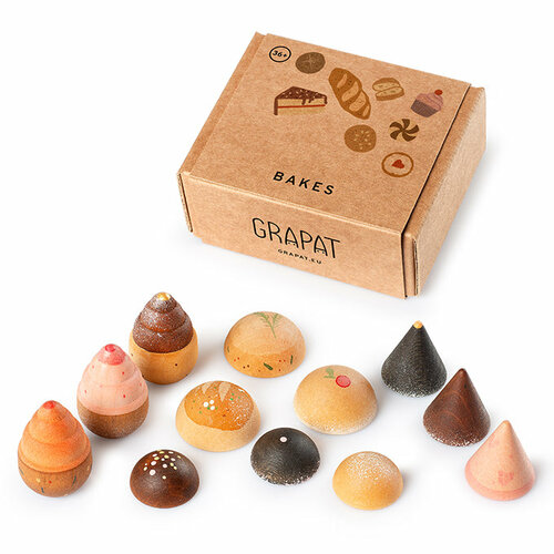 Grapat houten Speelset - Bakes