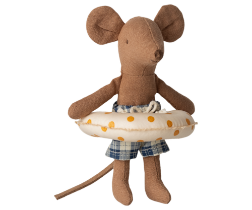 Maileg Beach Muis met Zwemband - Kleine Broer - Little Brother