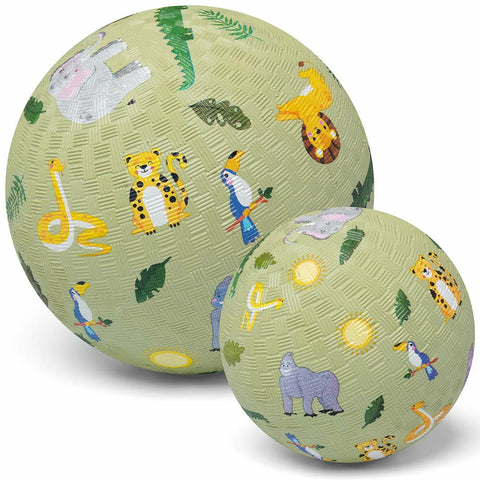 Little L Rubber Bal - Jungle Large 18cm