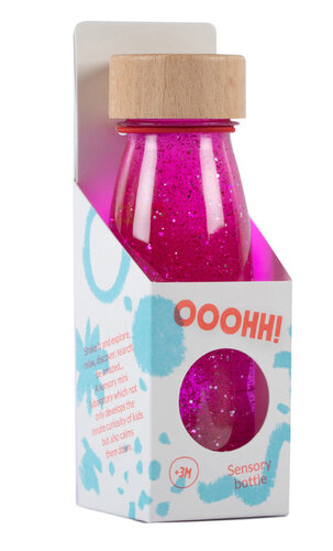Petit Boum Sensorische fles - Float Bottle Pink