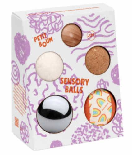 Petit Boum Set van 5 Sensorische Ballen
