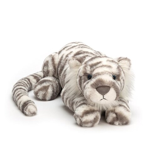 Jellycat Sacha Snow Tiger Little - 29cm