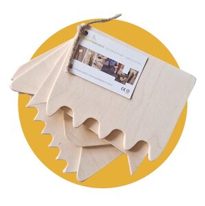 Zandkammen Small - Set van 5