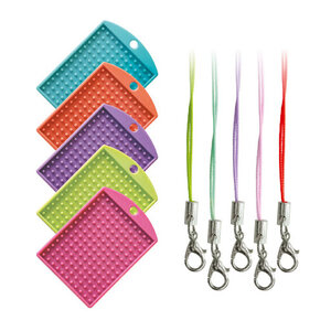 Pixelhobby Set van 5 Medaillons & Color Cords - Kleurrijk