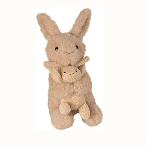Egmont Toys Knuffel - Konijn Emile met Baby | Speel je Wijs