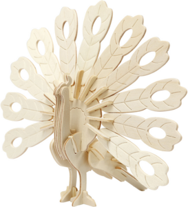CC Triplex 3D Puzzel - Pauw | Speel je Wijs