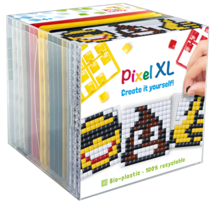 Pixelhobby XL 3 Pack Emoticons | Speel je Wijs