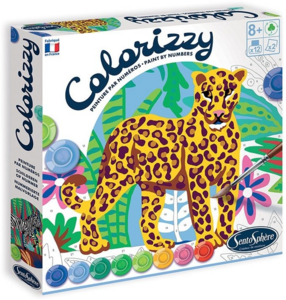 Colorizzy Schilder op nummer - Zebra & Panter | Speel je Wijs