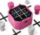 GiiKER Infinite Tic-Tac-Toe Bolt - Pink 6+ | Speel je Wijs